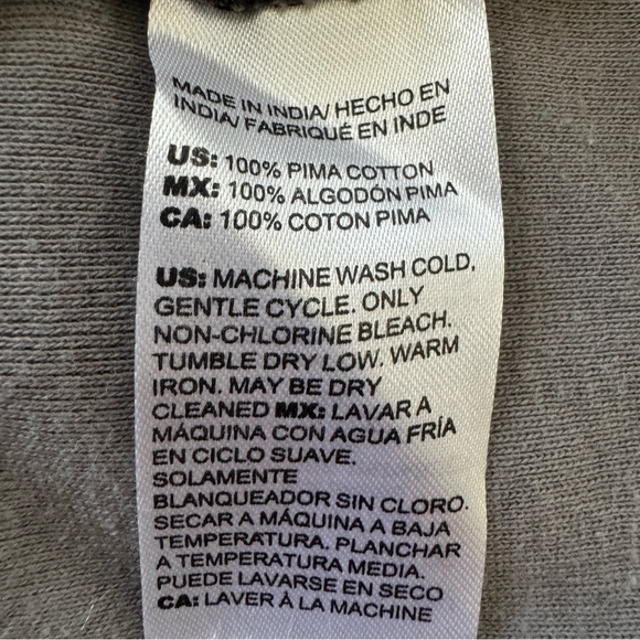 Chicos long sleeve tunic top 100% Pima cotton size 2X soft comfort wear - Picture 5 of 6